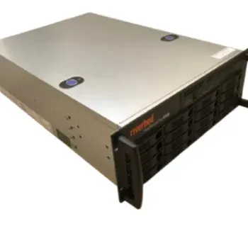 riverbed AppResponse Xpert 4300-B010 8 Ports 1000 Mbps Network Switch (Silver)