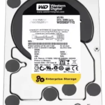 Western Digtal RE4 500 GB Desktop, Surveillance Systems, Network Attached Storage, Servers, All in One PC's Internal Hard Disk Drive (HDD) (WD5003ABYX) (Interface: SATA, Form Factor: 3.5 inch)