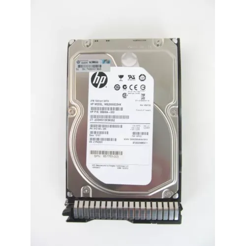 HP 2TB 7200 RPM 6GBPS Hot-Plug SATA Hard Disk 658102-001 HP 2TB 7200 RPM 6GBPS Hot-Plug SATA Hard Disk 658102-001
