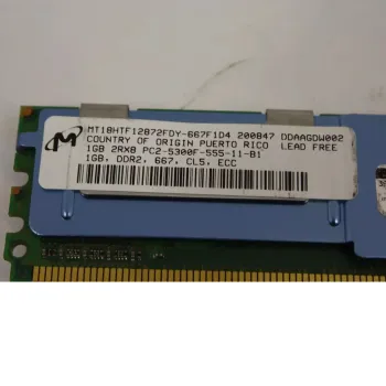 Hynix 2Rx8 PC2-5300F-555-11 ECC Server Memory RAM HYMP512F72CP8N3-Y5