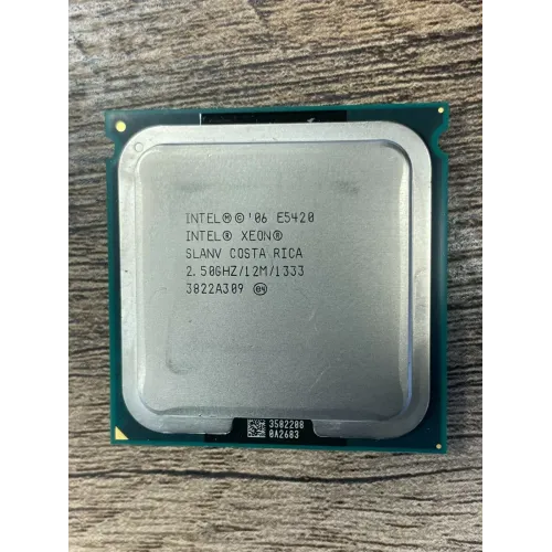 Intel Xeon E5420 2.50GHz LGA771 Socket Quad-Core SLBBL CPU Processor Intel Xeon E5420 2.50GHz LGA771 Socket Quad-Core SLBBL CPU Processor