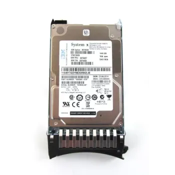 IBM System X 146GB 15K RPM 6Gbps SAS 2.5 Inch Hard Disk Drive 00FN457