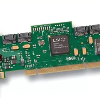 LSI Logic SAS3041X-R SAS Raid Controller Card