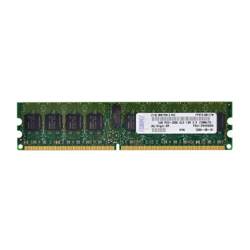IBM 1GB 1RX8 PC2-3200 400Mhz ECC DDR2 Server Ram 39M5809 39M5808 IBM 1GB 1RX8 PC2-3200 400Mhz ECC DDR2 Server Ram 39M5809 39M5808