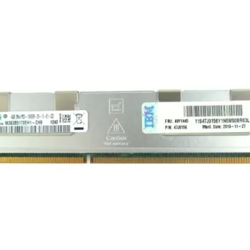 IBM 4GB PC3-10600R 2Rx4 DIMM Server Memory Ram 49Y1445 49Y1435