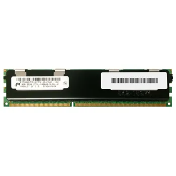Micron 4GB PC3-10600 DDR3-1333MHz ECC 240-Pin DIMM 1.35V Server Ram MT36KSZF51272PZ-1G4F1AD Micron 4GB PC3-10600 DDR3-1333MHz ECC 240-Pin DIMM 1.35V Server Ram MT36KSZF51272PZ-1G4F1AD