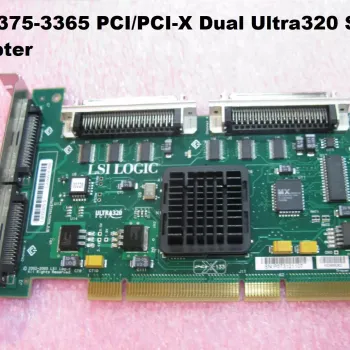 LSI Logic LSI22320-S PCI-X Dual Ultra320 SCSI Adapter Card, Sun 375-3365