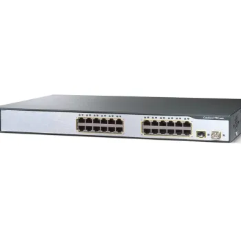 Cisco Catalyst WS-C3750-24TS-E 24 Port Managed Switch