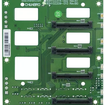 Chenbro 4x SAS SATA Backplane 80H102209-010 80H103314-002