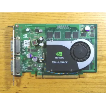 Dell NVIDIA Quadro FX 570 DVI 2-Port 256mb GDDR2 PCIe Graphics Card 0WX397