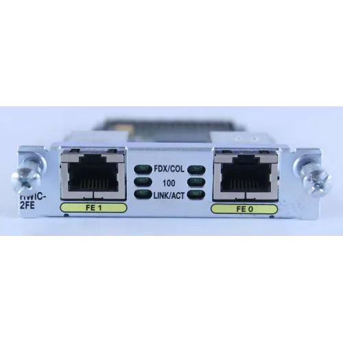 CISCO HWIC-2FE 2 Port Layer 3 High Speed WAN Interface Card 73-10677-02 CISCO HWIC-2FE 2 Port Layer 3 High Speed WAN Interface Card 73-10677-02