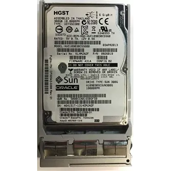 SUN 300GB 10K RPM 3G 2.5 Inch SAS HDD 542-0388-01 390-0487-02 SUN 300GB 10K RPM 3G 2.5 Inch SAS HDD 542-0388-01 390-0487-02