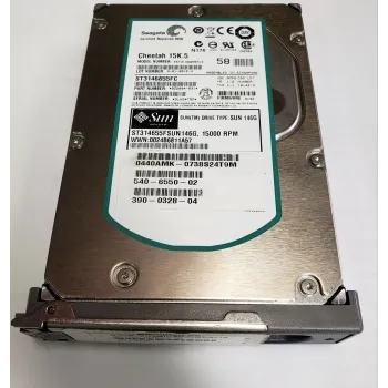 SUN 146GB 15K RPM 4G 3.5 Inch FC Hard Drive 390-0328-02 540-6550-02 SUN 146GB 15K RPM 4G 3.5 Inch FC Hard Drive 390-0328-02 540-6550-02