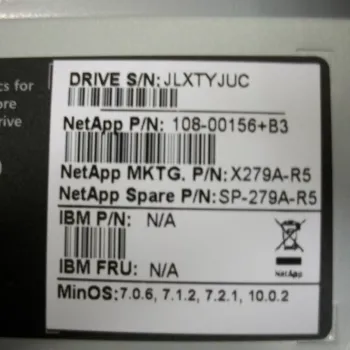 NetApp 300gb 15k rpm 4g 3.5 inch fc hard disk X279A-R5 SP-279A-R5 108-00156+B4