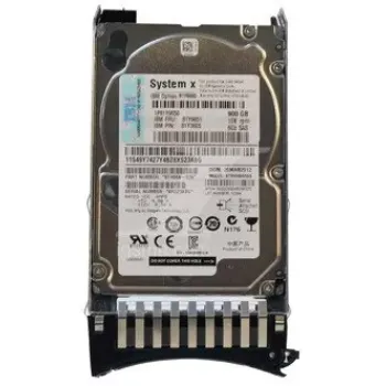 IBM 900GB 10K 6gbps SAS 2.5inch SFF HS Hard Drive 81Y3805 81Y9650 81Y9651