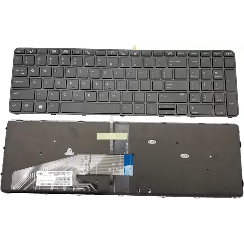 Genuine HP 450 G3 455 470 G3 Laptop Keyboard With Backlight Genuine HP 450 G3 455 470 G3 Laptop Keyboard With Backlight