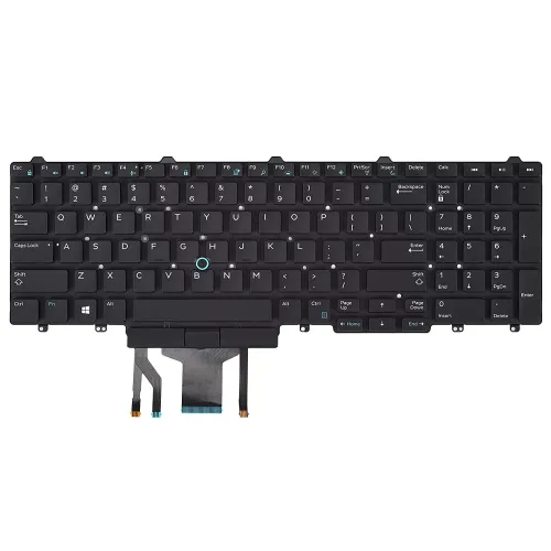New Dell Latitude E5570 Laptop Backlit Keyboard With Mouse Button New Dell Latitude E5570 Laptop Backlit Keyboard With Mouse Button