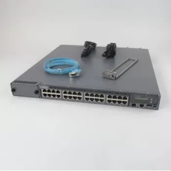 Juniper EX4550 32-Port 100M/1G/10G BASE-T Converged Switch EX4550-32T-AFO