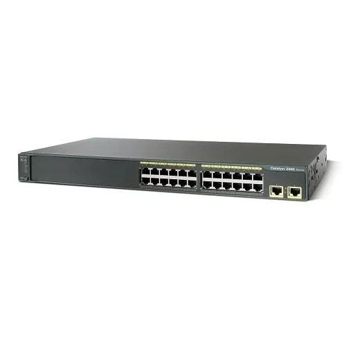 Cisco Catalyst 24 Port Managed Switch WS-C2960-24TT-L Cisco Catalyst 24 Port Managed Switch WS-C2960-24TT-L