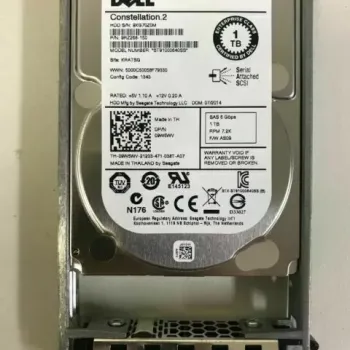 Dell 1TB 7.2K RPM 6Gbps 2.5 Inch Hard Disk ST91000640SS