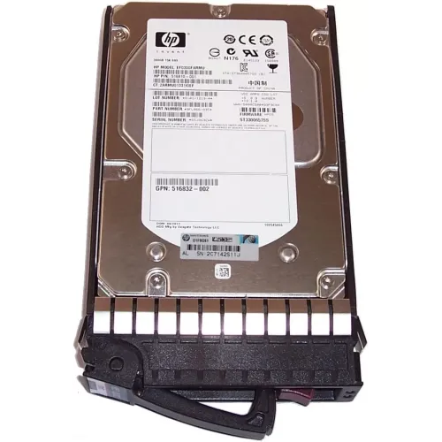 HP 300GB 15K RPM 6Gbps 3.5 Inch SAS Hard Disk 516810-001 HP 300GB 15K RPM 6Gbps 3.5 Inch SAS Hard Disk 516810-001