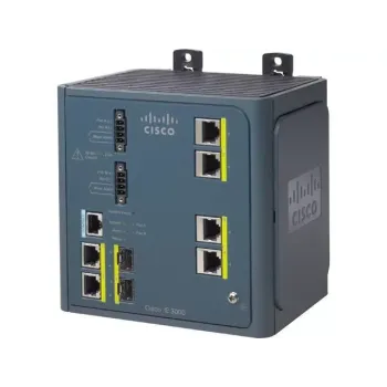 Cisco IE 3000 Series 4x Fast Ethernet 2x 1G Combo LAN Base Switch IE-3000-4TC