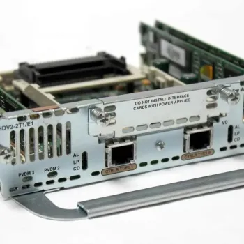 Cisco T1/E1 High-Density Router NM Module NM-HDV2-2T1/E1