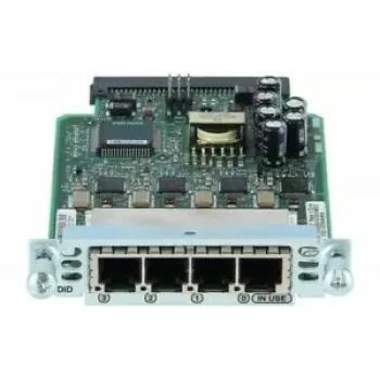 Cisco VIC-4FXS/DID 4x High-Density FXS/DID Voice Router Fax Card