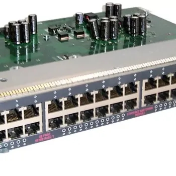 Cisco Catalyst 4000 Inline Power 48 Port 10/100base-tx Switching Line Card Ws-x4148-rj45v