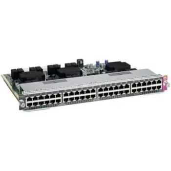 Cisco WS-X4748-RJ45-E Catalyst 4500E 48x Gigabit Ethernet Switch Line Card