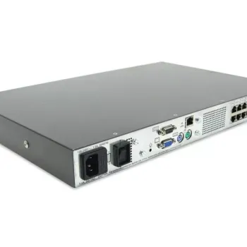 Hp Eo1010 3x1x16-port 1u Kvm Ip Rackmount Server Console Switch