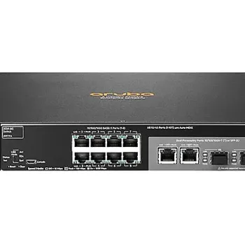 HP 2530-8G-PoE 8-Port Layer 2 Ethernet Switch with Two SFP Slots J9777A