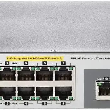HP Aruba 2530 8 PoE+ 8 Ports Managed Switch JL070A