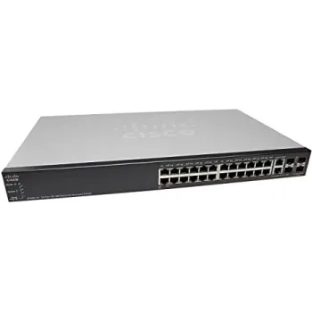 Cisco 500 Series 24 Ports Fast Ethernet PoE Switch SF500-24P