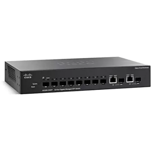Cisco Small Business 300 8 Ports Gigabit Ethernet Combo Switch SG300-10SFP Cisco Small Business 300 8 Ports Gigabit Ethernet Combo Switch SG300-10SFP