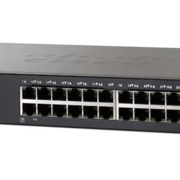 Cisco Small Business 300 24x GE PoE 2x 1G Managed Switch SG300-28P-K9-NA