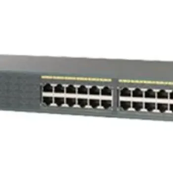 Cisco Catalyst WS-C2960+24LC-S 24 Ports Managed Switch
