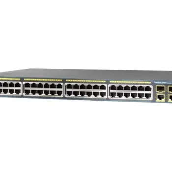 Cisco catalyst WS-C2960+48PST-S 48 ports Managed Switch