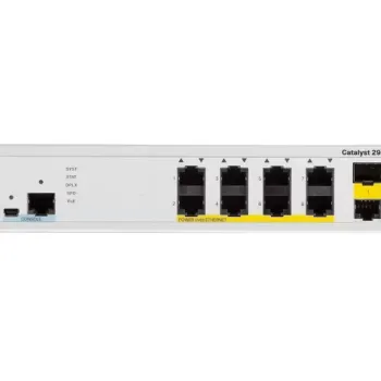 Cisco Catalyst 2960C 8x FE PoE 2x 1G SFP LAN Base Managed Switch WS-C2960C-8PC-L
