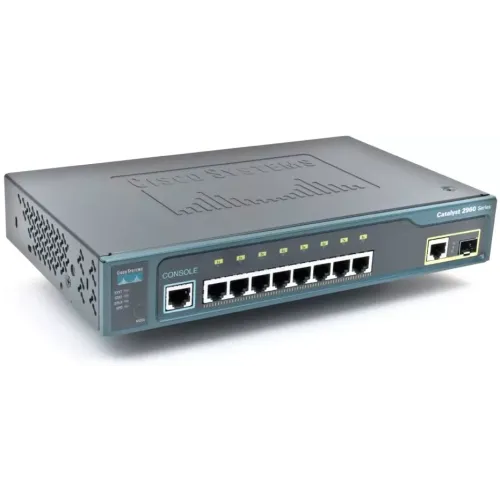 Cisco Catalyst WS-C2960G-8TC-L 8 Ports Managed Switch Cisco Catalyst WS-C2960G-8TC-L 8 Ports Managed Switch
