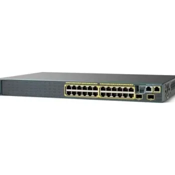 Cisco Catalyst WS-C2960S-24TD-L 24 Ports Managed Switch