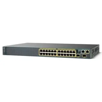 Cisco Catalyst WS-C2960S-24TD-L 24 Ports Managed Switch