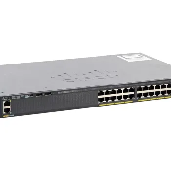 Cisco catalyst WS-C2960X-24TD-L 24 x 10/100/1000 Ethernet Gigabit port Managed switch