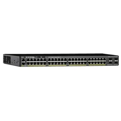 Cisco catalyst WS-C2960X-48FPS-L 48 x 10/100/1000 Ethernet Gigabit ports Managed switch Cisco catalyst WS-C2960X-48FPS-L 48 x 10/100/1000 Ethernet Gigabit ports Managed switch