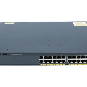 Cisco Catalyst WS-C2960XR-24TD-I 24 Ports managed Switch