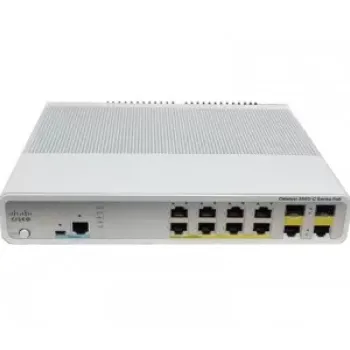 Cisco WS-C3560C-8PC-S Catalyst 3560C 8x FE PoE+ 2x 1G SFP Managed Switch