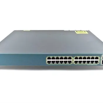 Cisco WS-C3560E-24PD-S Catalyst 3560E Series 24x GE PoE 2x 10G X2 IP Base Managed Switch