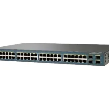 Cisco WS-C3560V2-48PS-S Catalyst 3560V2 48x FE 2x 1G SFP IP Base Managed Switch