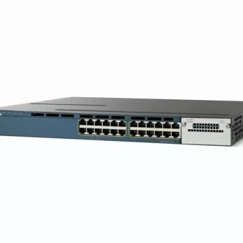 Cisco WS-C3560X-24P-S Catalyst 3560X 24x Gigabit Ethernet PoE+ IP Base Managed Switch