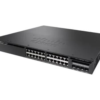Cisco catalyst WS-C3650-24PS-L 24 Ports Managed Switch